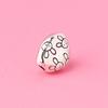 Conejito de plata esterlina s925, conejito tailandés de plata, frijol enamorado, cuentas de frijol de plata del zodíaco, pulsera, collar, accesorios de joyería de plata