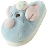 2026 Venta Caliente Casa de Ratón de Peluche Linda y Divertida Zapatillas Esenciales Pies Suaves y Cálidos Sanación Lindas Zapatillas de Interior