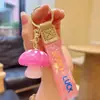 Llavero Creativo Estilo Ins con Forma de Hongo de Gelatina y Colgante de Resina Brillante, Suministro Directo del Fabricante para Comercio Electrónico Transfronterizo