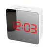 Reloj Espejo Multifunción Reloj Espejo Digital LED Reloj de Escritorio Espejo de Maquillaje Creativo Reloj Despertador Temperatura del Hogar Reloj Electrónico