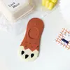 Calcetines de Garra de Gato de Dibujos Animados Estilo Coreano Calcetines Invisibles de Boca Baja Calcetines Cortos Nuevos de Primavera y Verano Calcetines Invisibles con Talón Dispensador Calcetines Tipo Barco para Mujer