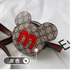 Bolsos para Niños Estilo Coreano Bolso de Hombro para Niñas Lindo Monedero Infantil de Mickey Dibujos Animados Moda PU Bolso de Hombro para Niños y Niñas