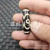 Cuentas Dzi de Ágata Negra y Blanca de Fortuna y Longevidad, Cuentas Sueltas de Jade, Cuentas Dzi de Tres Ojos, Nueve Ojos, Seis Ojos de Nobleza, Cuentas para Joyería Lulutong
