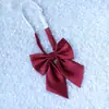 Corbata Roja Escolar para Sentido de Pajarita Libre Uniforme JK Cuello Flor Ropa de Navegación Japonesa Accesorios Estilo Universitario Femenino Versátil de Moda