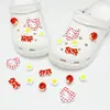 Nuevo Estilo Mismo Estilo Xiaohongshu Flor Lazo Decoración de Zapato DIY Desmontable Hebilla Decoración de Zapato Crocs