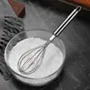 Batidor de Huevos Manual de Acero Inoxidable Batidora Pequeña para Huevos Casera Batidor de Crema Herramientas de Cocina para Hornear