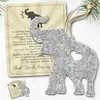 Nuevo producto: la Historia de Amor y Lealtad, Decoración de Madera de Elefante Regalo, Colgante Adorno de Hermandad y Amistad