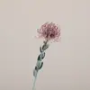 Flor Artificial Flor de Plástico Auditório de Casamento Flor Suave Arte Floral Crisântemo de Fio Único Alfineteiro Ouriço do Mar Crisântemo Decoração de Casa Flor