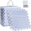 Tablero de Bloqueo para Tejer de Eva en Stock, Tablero de Forma para Tejer con Rejilla Estampada de Eva, Tablero de Forma para Suéter