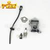 P15/52ccm accesorios de carburador 56257 57341 63022 para excavadora 49cc 43cc 52cc