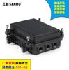 Caja de aluminio 03b-a, negra, impermeable, para exteriores, 160 x 110 x 60 mm (Tamaño interior) Caja del amplificador AP