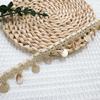 Nuevo en stock Accesorios de Prenda Encaje Hecho a Mano Colgante de Concha de Imitación Joyería DIY Ropa Estilo Chanel Accesorios Hanfu