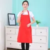 Delantal de celebrity mismo estilo impresión de logo personalizado tienda de té con leche café restaurante delantal de trabajo de catering delantal de cintura ropa de trabajo mujeres