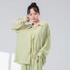 Roupa de Prática de Camisa de Dança Clássica para Mulheres, Roupa de Dança de Manga Longa, Estilo Chinês Elegante, Dança Chinesa, Dança de Jazz, Blusa Solta para Adultos