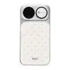 Adequado para capa de celular Huawei nova16, estilo coreano moderno 15ultra, toque de alta qualidade, urso de bolinhas azul feminino Huawei