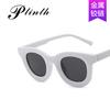 Gafas de Sol Cóncavas de Personalidad Europea y Americana 2021 Nuevas Gafas de Sol Redondas para Mujer Gafas de Sol Wind Hip Hop Street Shot Trendy