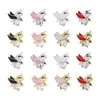 Celebridad de Internet Decoraciones 3D de Uñas de Unicornio Aleación Rhinestone Pegaso Adornos para Uñas DIY Accesorios para Uñas Portátiles Venta al por Mayor