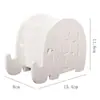 Caja de Almacenamiento Portalápices Multifuncional de Madera de Dibujos Animados, Caja de Almacenamiento con Forma de Elefante Lindo, Portalápices Creativo para Material Escolar de Estudiante
