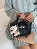 Bolso de Oficina Súper Popular para Mujer 2026 Nuevo Modelo Bolso de Hombro Cruzado para Viajes con un Toque de Lujo, Bolso Cubo Estilo Cesta