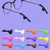 Gafas con forma de cisne cubierta antideslizante descompresión anti-dolor gancho de oreja de silicona suave anti-desgaste anti-caída gancho de oreja de fijación cubierta para la pata de la oreja
