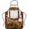 Fabricantes delantales transfronterizos al por mayor comercio electrónico de exportación explosiones Oktoberfest delantales para hombres y mujeres ropa de trabajo sucia