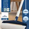 Rolo Adesivo com Cabo Longo para Remover Cabelos da Cama e do Chão, Rolo de Feltro para Limpeza de Cabelos com Papel Rasgável
