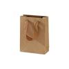 Bolsa de papel kraft grande vertical, bolso publicitario, embalaje para llevar, regalo, tienda de ropa, leche, tienda de té, logotipo