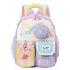 Mochila infantil de desenho animado para crianças em idade pré-escolar, mochila fofa e estilosa para meninos e meninas, nova mochila para jardim de infância