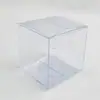Caja de Embalaje Transparente de PVC Caja de Plástico para Mascotas Caja de Regalo para Pasteles y Galletas Hechos a Mano Carcasa de Plástico para Almacenamiento de Muñecos de Algodón