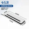 Caja de cables de aleación de aluminio engrosada para escritorio, cubierta de orificio para cables acolchada multifuncional para mueble de TV, cubierta decorativa para escritorio de oficina