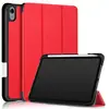 Fábrica aplicable a funda protectora para tableta IPAD MINI 6 ipad mini 6 triple pliegue ranura para lápiz funda de cuero para computadora