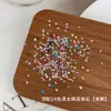Brillo Súper Colorido Arte de Uñas Mini Zirconias de Fondo Plano Pedrería Pequeña Pedrería Ultra Brillante Decoraciones de Pedrería Decoraciones de Diamantes Pequeños Pedrería de Colores Venta al por Mayor