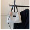 Bolsos de Alta Gama para Mujer 2025 Nuevo Bolso de Hombro de Moda Trendy, Bolso de Axila, Bolso Tote, Versátil Bolso Balde Retro