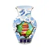 Imanes para Refrigerador de Jingdezhen Pegatinas Magnéticas de Madera Souvenirs Decoraciones Nuevas Turismo Urbano Souvenirs Culturales y Creativos Venta al por Mayor
