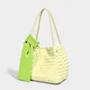 Bolso de mano tejido de diseño exclusivo de alta gama para mujer, nuevo de primavera 2026, moderno, de gran capacidad, para llevar al hombro o debajo del brazo