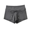 Verano 2024 Nuevo Ins Shorts Deportivos Shorts de Cintura Baja para Mujer con Cordón Ajustable, Encaje y Estiramiento para Cadera Pantalones Cortos Hot Pants