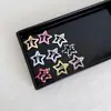 Y2k ~ lindo clip BB para niños color estrella de cinco puntas pinza para el pelo pinza para mechones rotos pinza para flequillo de bebé pinza lateral joyería
