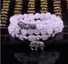 Venta directa de fábrica nueva pulsera de cristal pulsera de granate natural pulsera para mujer regalo de vacaciones venta al por mayor una variedad de opcional