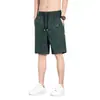 Shorts Casuais de Seda Gelo Transfronteiriços Esportivos Calças Médias Verão Finos Roupa Exterior Jacquard Masculinos Verão Secagem Rápida Respiráveis Cinco Pontos