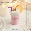 Adornos de Plástico Coloridos para Botellas de Bebida, Café y Vino, Decoraciones de Papá Noel y Árbol de Navidad, Suministros de Decoración para Crear Ambiente