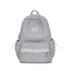 Mochila de Encaje con Lunares Estilo Girly, Gran Capacidad, Ligera, Moderna Morral Escolar para Estudiantes, Estilo Fresco y Dulce Mochila para Viajes Diarios