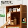 Pequeño aparador de cocina para apartamentos pequeños, estante de almacenamiento multicapa, gabinete de almacenamiento multifuncional, solución de almacenamiento de pie
