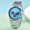 2025 Reloj de Cuarzo Popular para Hombre Tianjia Banda de Acero de 6 Pines Calendario Fabricante Venta al por Mayor Dropshipping