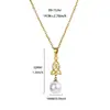 Collar Transfronterizo para Mujer, Acero Inoxidable Chapado en Oro de 18 Quilates, No se Desvanece, Forma de Corazón, Nicho, Lujo Ligero, Elegante Cadena para Clavícula Joyería, Nuevo