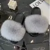 Verão Novo Estilo Atacado Praia Casual Exclusivo Pele Sintética de Raposa Exterior Slip-On Chinelos Moda de Alta Qualidade Tendência