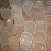 Venta Directa de Fábrica Caja de Tapones para Oídos Antirruido PP con Tapa Caja Plástica Pequeña Caja de Almacenamiento de Tapones para Oídos Inalámbricos Caja Cuadrada Pequeña Transparente Mini