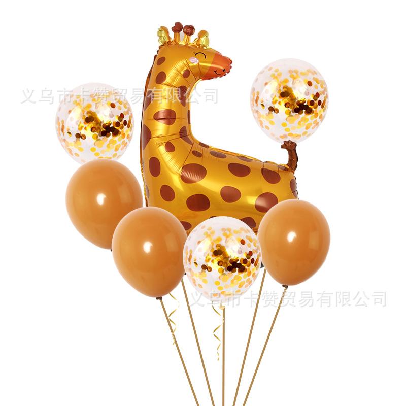8pcs仿真长颈鹿套餐1