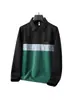 Polo Casual de Manga Larga para Hombre Jxy Rongdejie Inspired Style Americano Marca de Moda Polo de Manga Larga