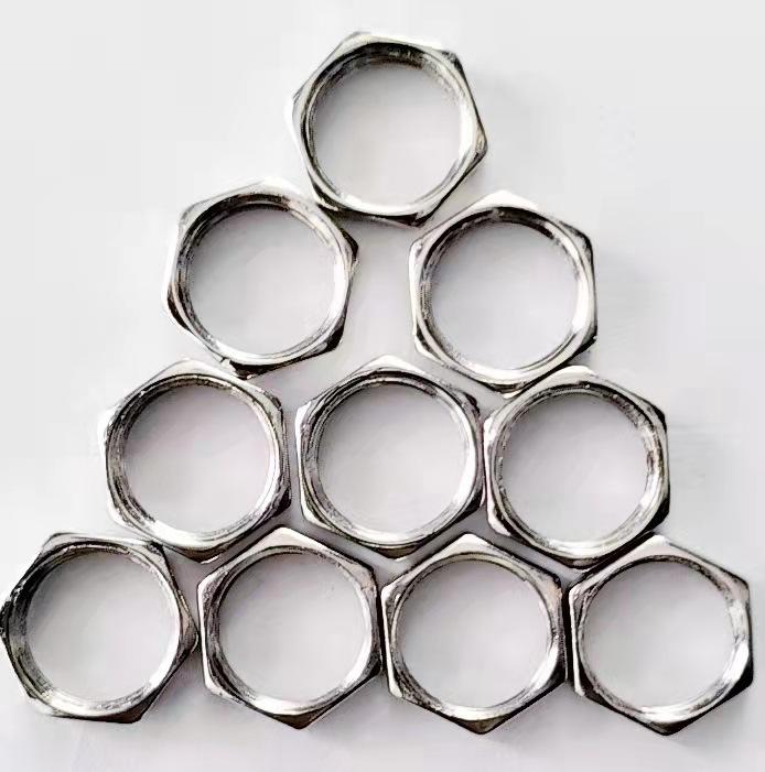 镍8分3螺母小边图