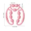 Palo de Masaje Masajeador de Piernas Anillo Rodante Pinza para Piernas en Forma de Anillo Rodillo Relajante Muscular de Piernas Grande y Pequeño Rodillo para Piernas Maza